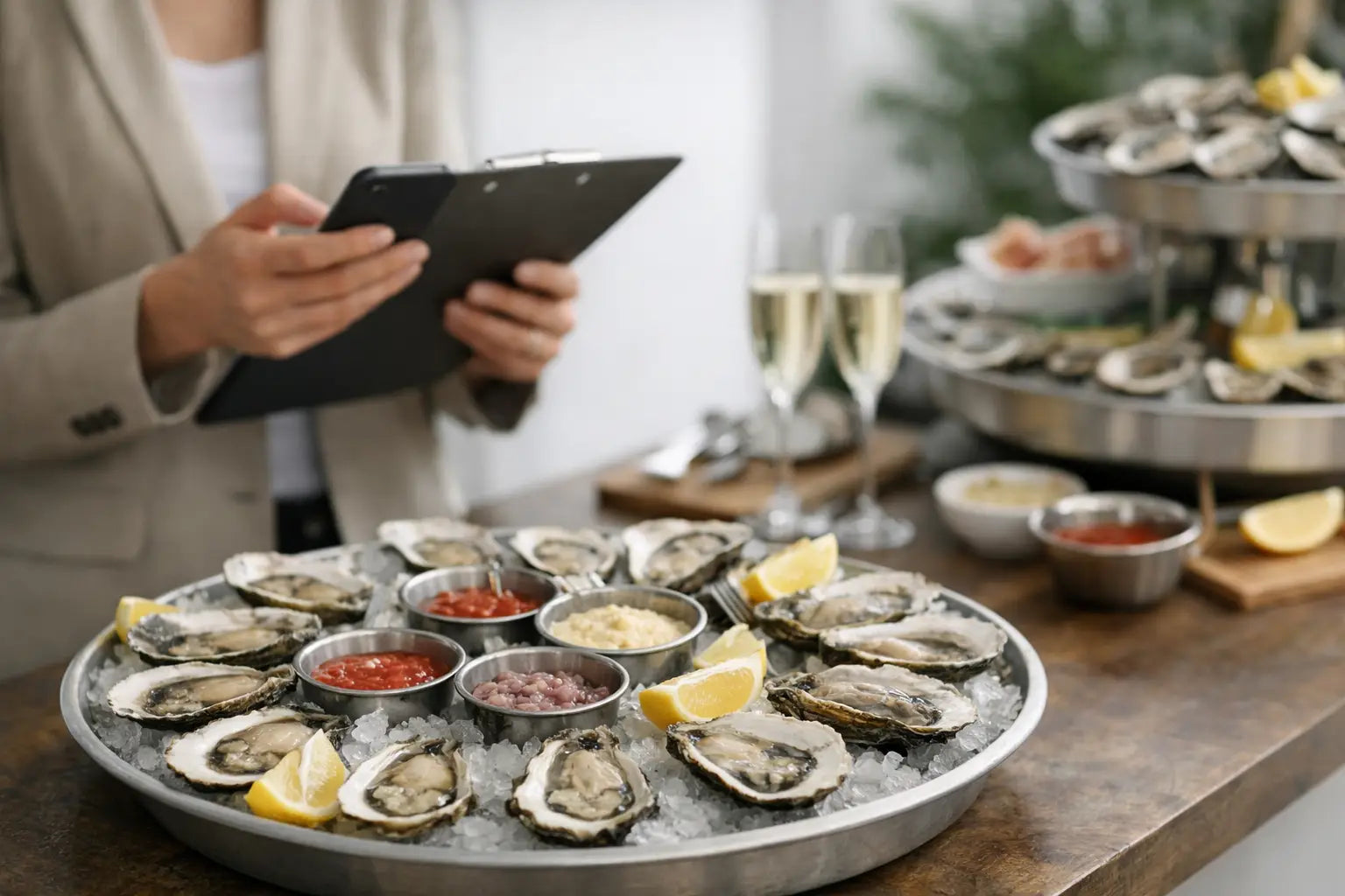 How to Book Oyster Catering Without Guesswork