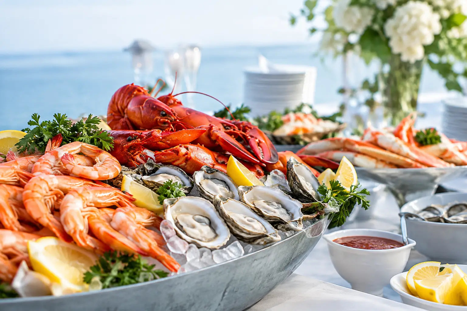 How to Plan a Seafood Reception That Wows