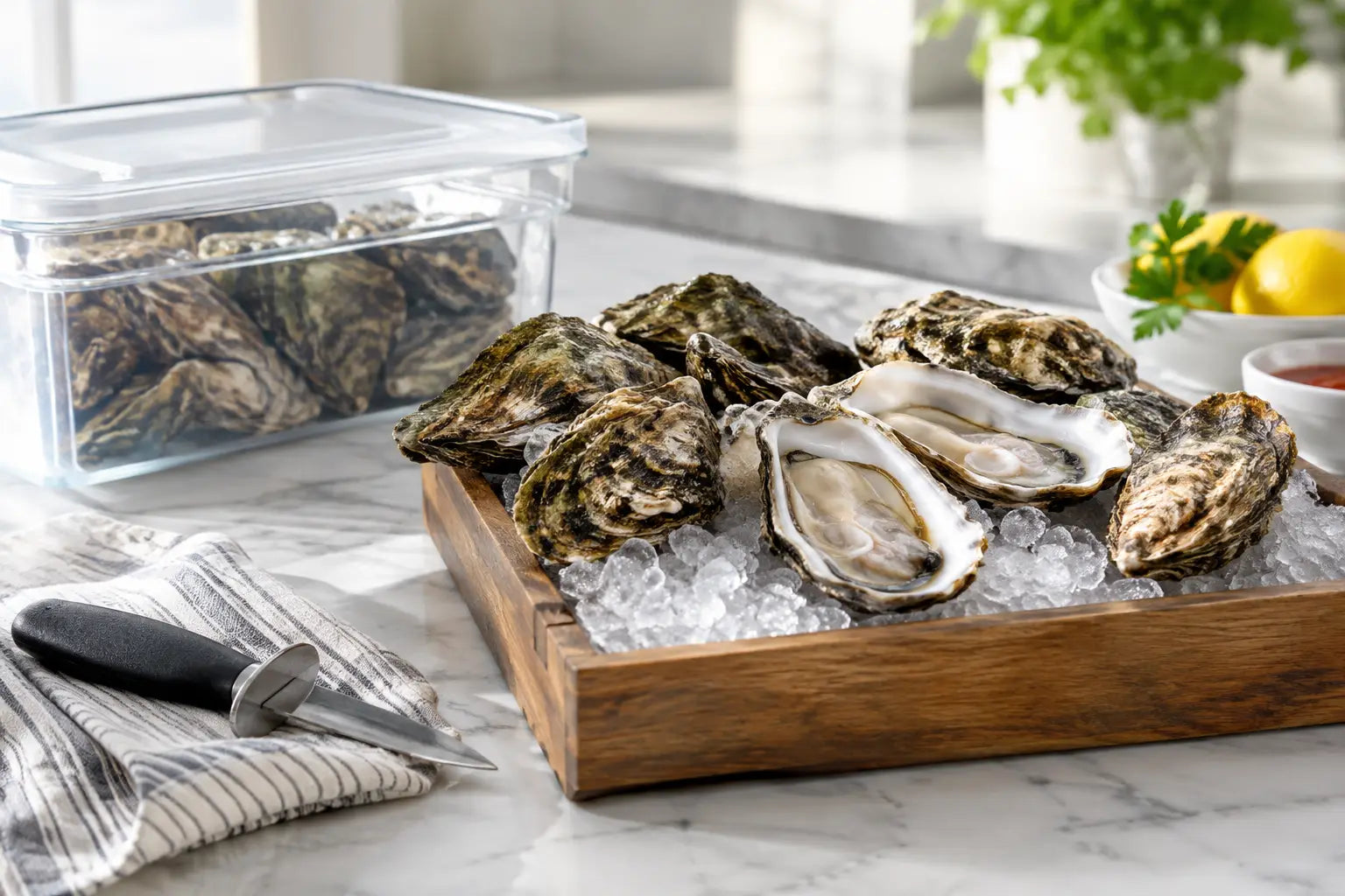 Oyster Storage Home Guide for Fresh Luxury