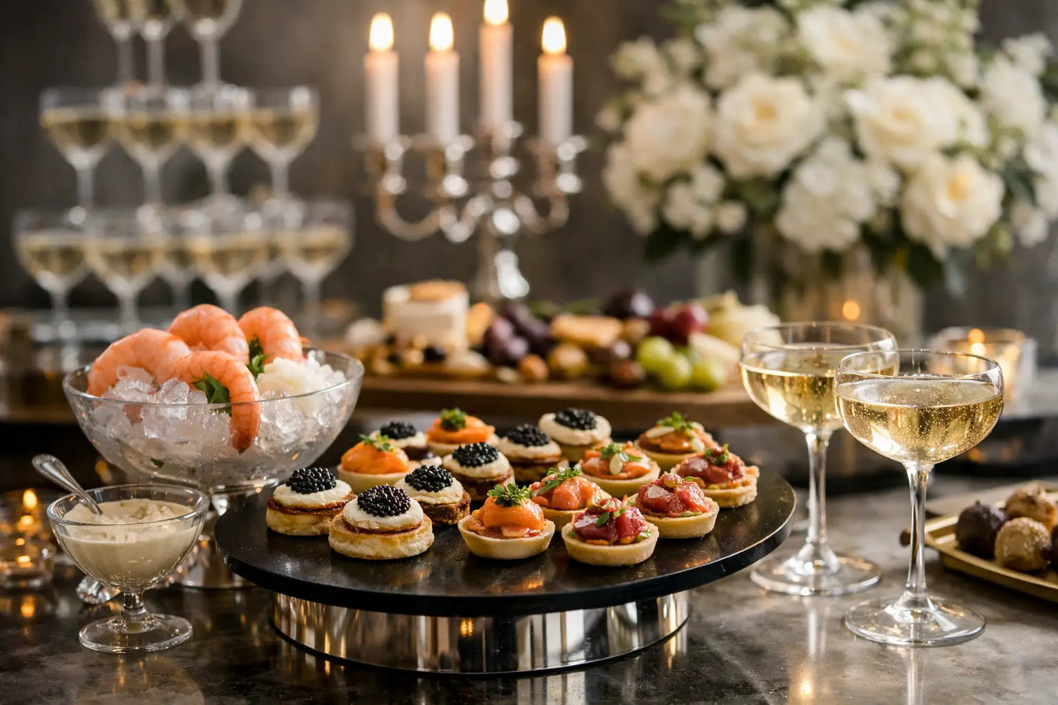 How to Style Luxury Food Activations