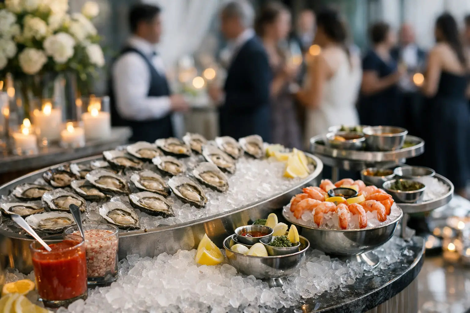 Luxury Event Oyster Bar That Wows Guests