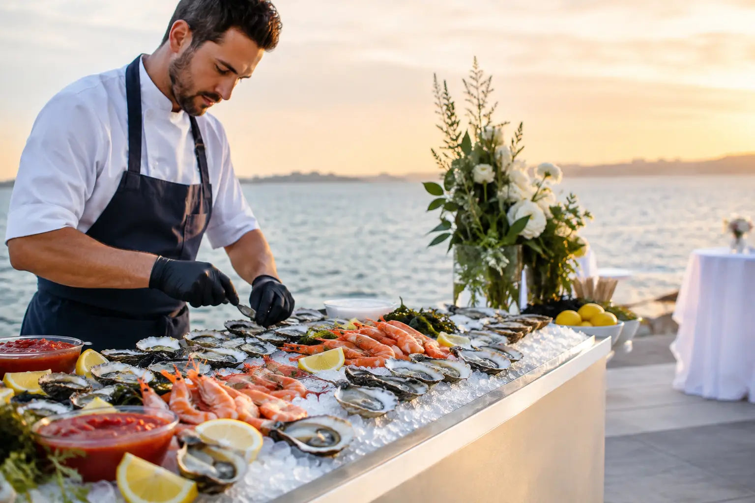 A Travelling Raw Bar for Elevated Events