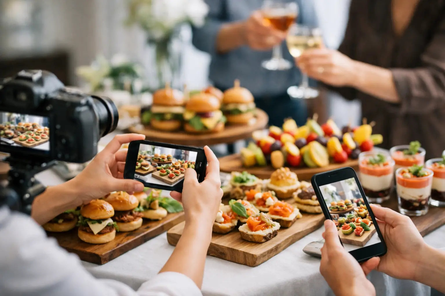 Social Media Friendly Catering That Gets Seen