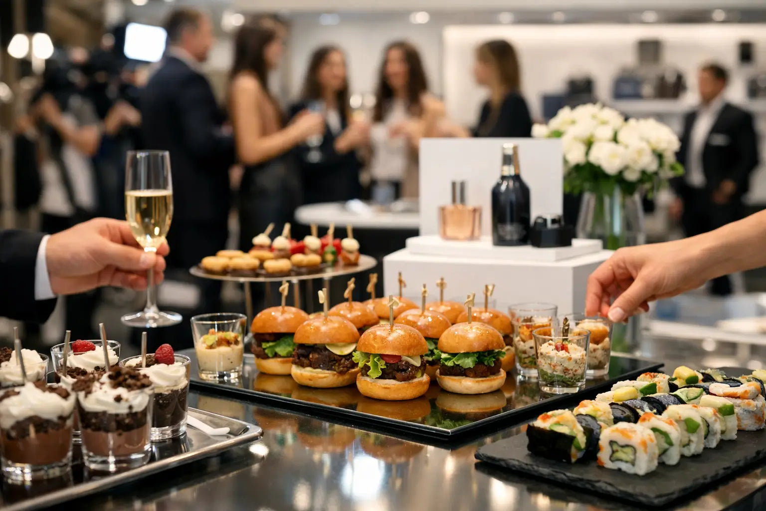 7 Brand Launch Catering Examples That Create Buzz