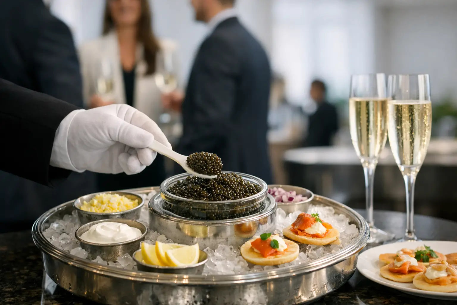 Corporate Event Caviar Service That Wows